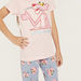 Pink Panther Print T-shirt and Pyjama Set-Nightwear-thumbnailMobile-3