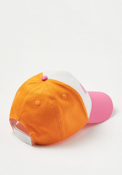 Juniors Embroidered Colourblock Cap with Adjustable Strap-Caps-image-2