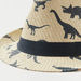 Juniors Dinosaur Print Textured Hat-Caps-thumbnail-1