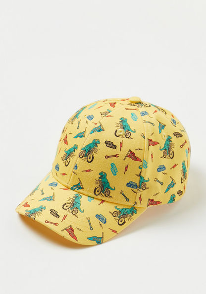 Juniors All-Over Print Cap with Adjustable Strap-Caps-image-0