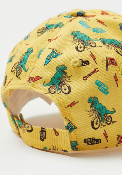 Juniors All-Over Print Cap with Adjustable Strap-Caps-image-3