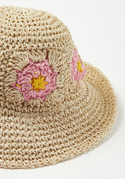 Juniors Weave Textured Hat-Caps-image-1