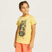 Juniors All-Over Graphic Print T-shirt with Short Sleeves and Crew Neck-T Shirts-thumbnailMobile-0