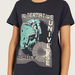 Juniors Graphic Print Crew Neck T-shirt-T Shirts-thumbnail-2