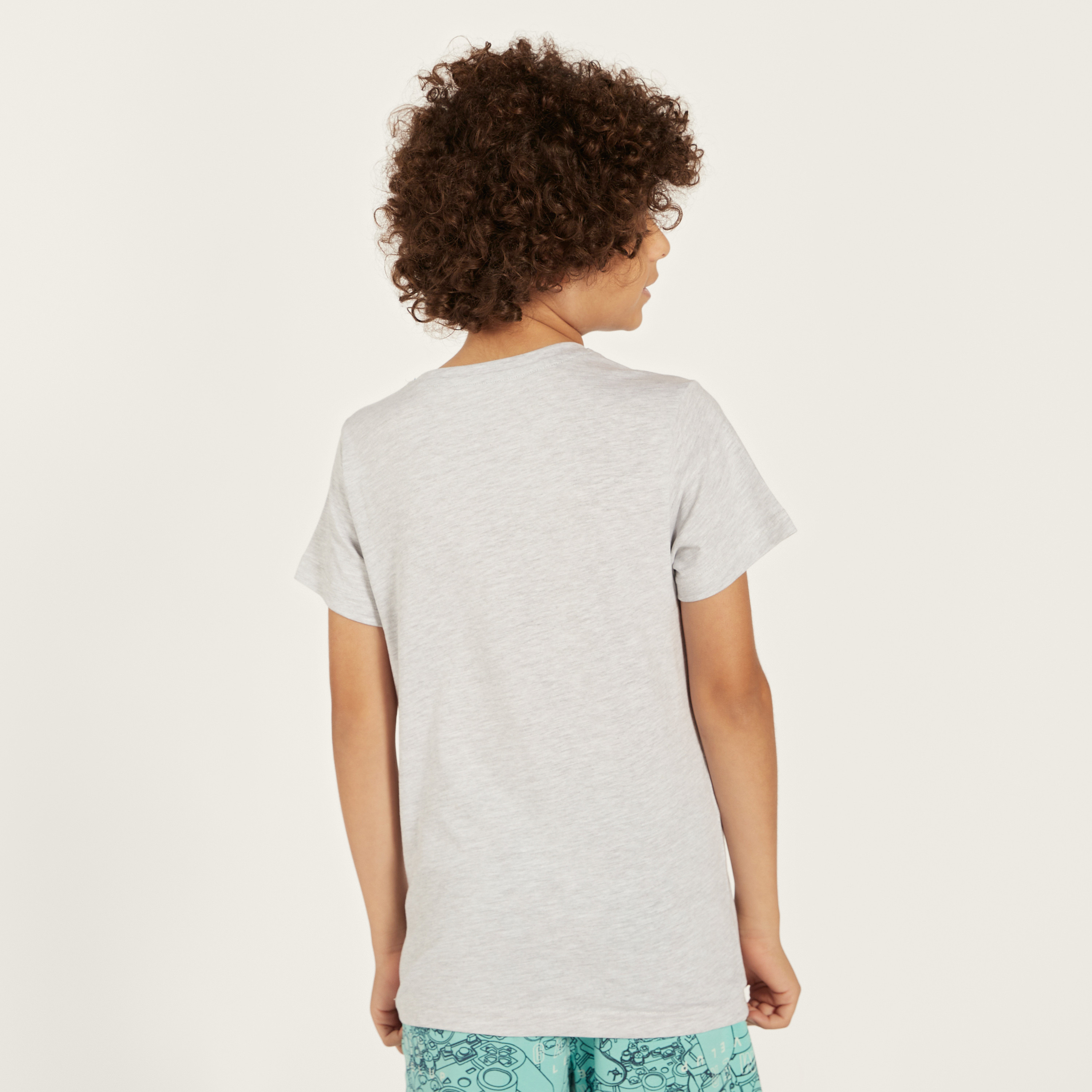 Juniors Graphic Print Crew Neck T-shirt-boys-clothing-tshirtsandpolos-image-3