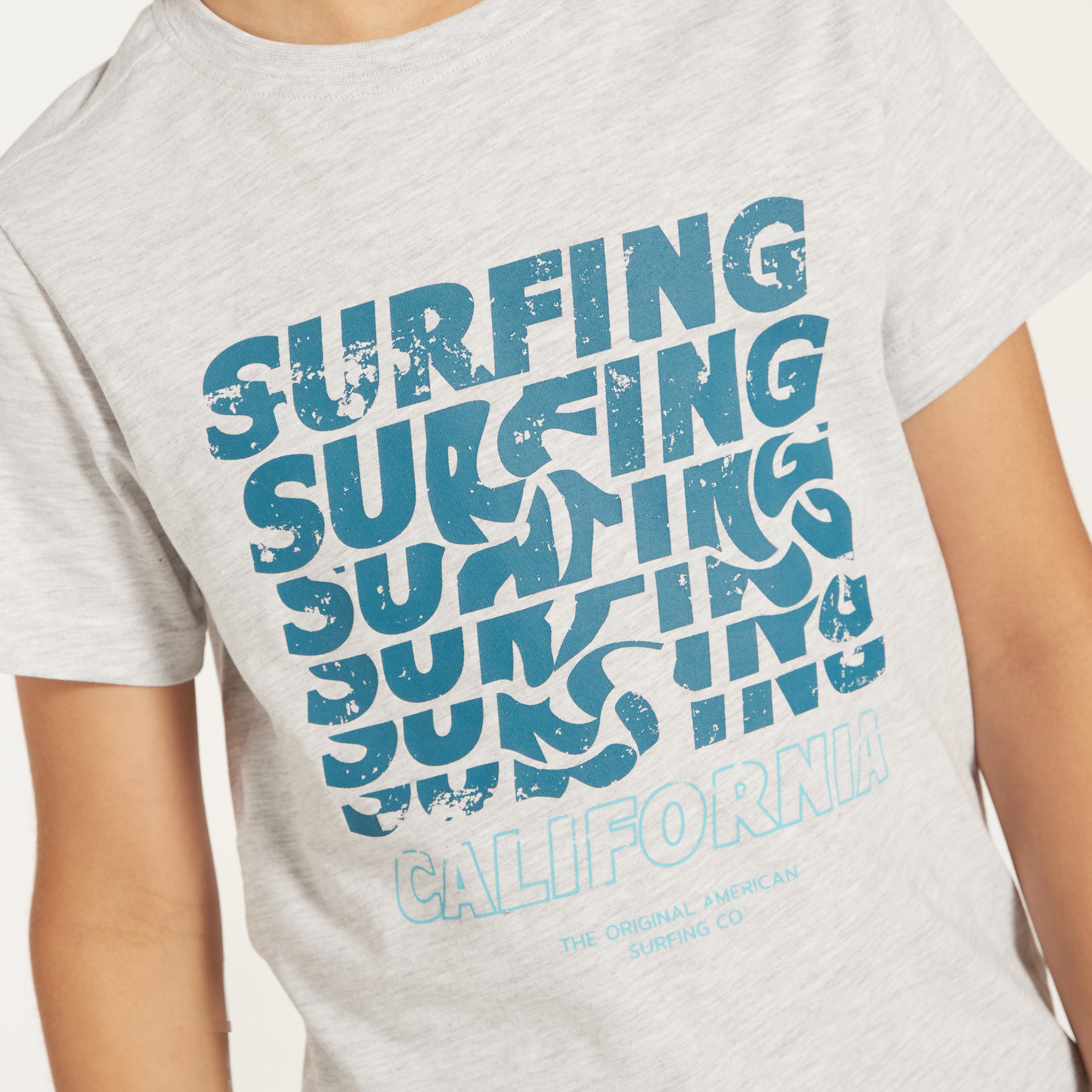 Juniors Graphic Print Crew Neck T-shirt-boys-clothing-tshirtsandpolos-image-4