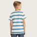 Juniors Striped Crew Neck T-shirt with Short Sleeves-T Shirts-thumbnail-3