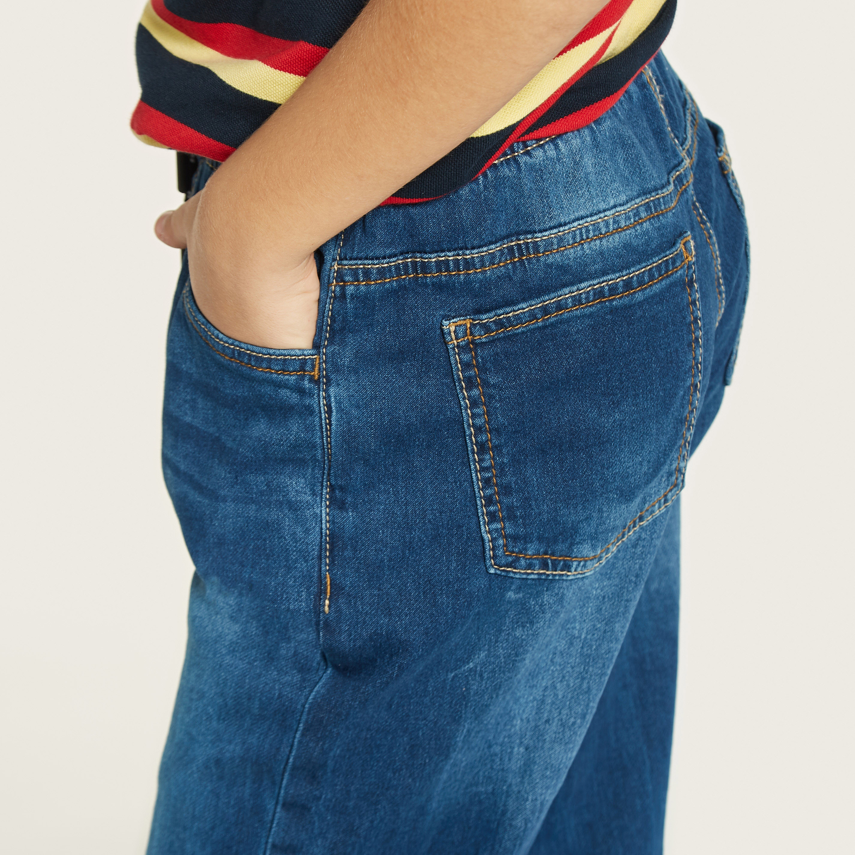 Juniors Boys' Denim Joggers-boys-clothing-bottoms-joggersandtrackpants-image-2