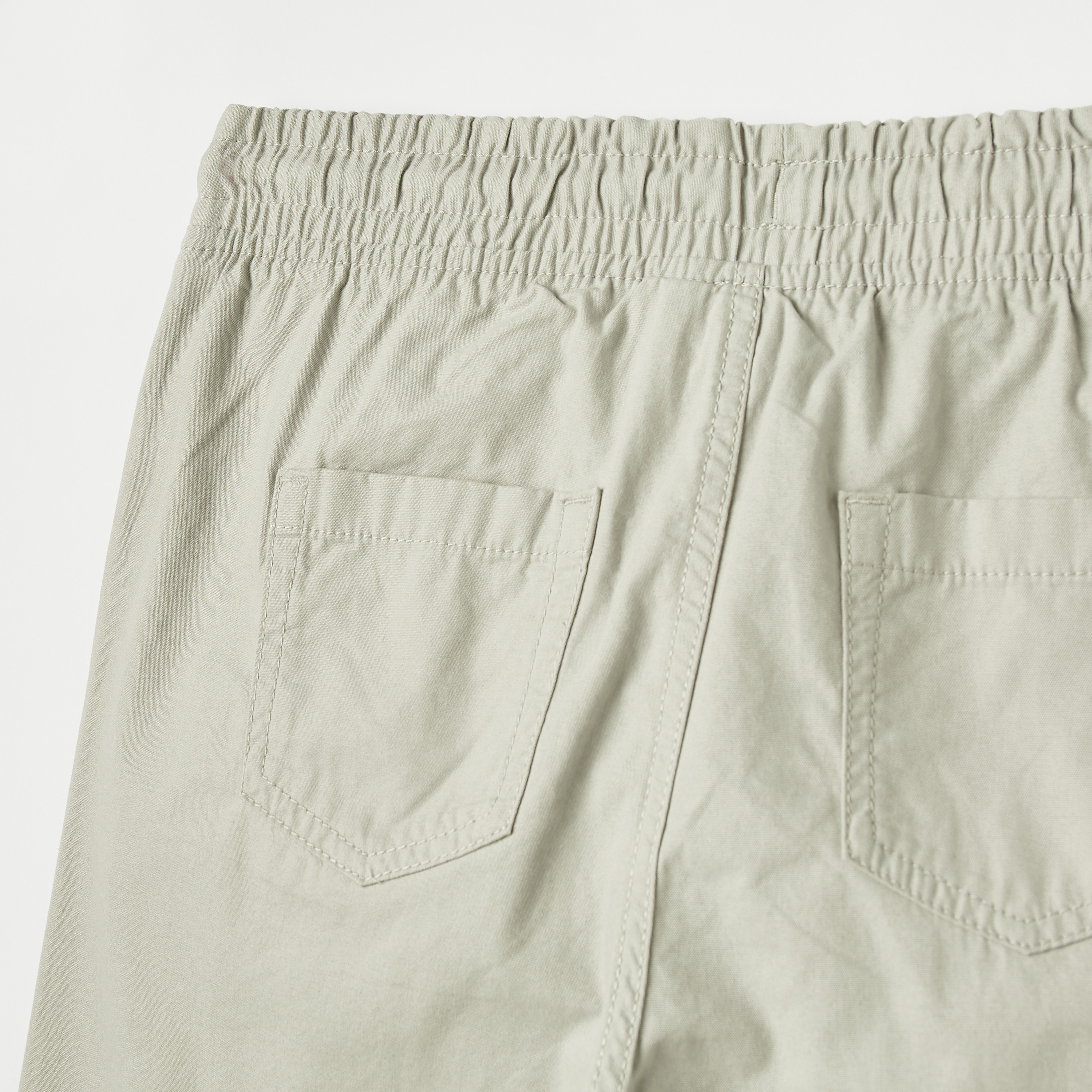 Juniors Solid Shorts with Drawstring Closure-boys-clothing-bottoms-shorts-image-4