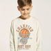 Juniors Graphic Print Sweatshirt with Crew Neck and Long Sleeves-Sweatshirts-thumbnail-2