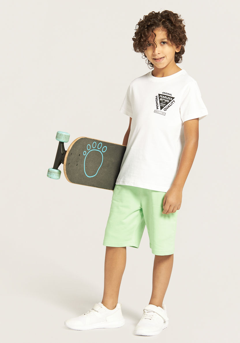 Juniors Assorted 3-Piece T-shirt and Shorts Set-Clothes Sets-image-1