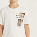 Juniors Graphic Print T-shirt with Short Sleeves and Crew Neck-T Shirts-thumbnail-2