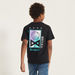 Juniors Graphic Print Crew Neck T-shirt with Short Sleeves-T Shirts-thumbnailMobile-3
