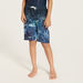 Juniors Printed Rashguard and Shorts Set-Swimwear-thumbnail-2