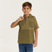 Eligo Solid Polo T-shirt with Pocket and Short Sleeves-T Shirts-thumbnail-0