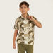 Eligo All-Over Print Shirt with Short Sleeves and Button Closure-Shirts-thumbnailMobile-0
