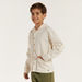 Eligo Solid Long Sleeve Shirt with Hood and Pockets-Shirts-thumbnailMobile-0