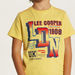 Lee Cooper Graphic Print T-shirt with Crew Neck and Short Sleeves-T Shirts-thumbnailMobile-2