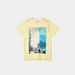 Lee Cooper Graphic Print T-shirt with Short Sleeves and Crew Neck-T Shirts-thumbnail-0
