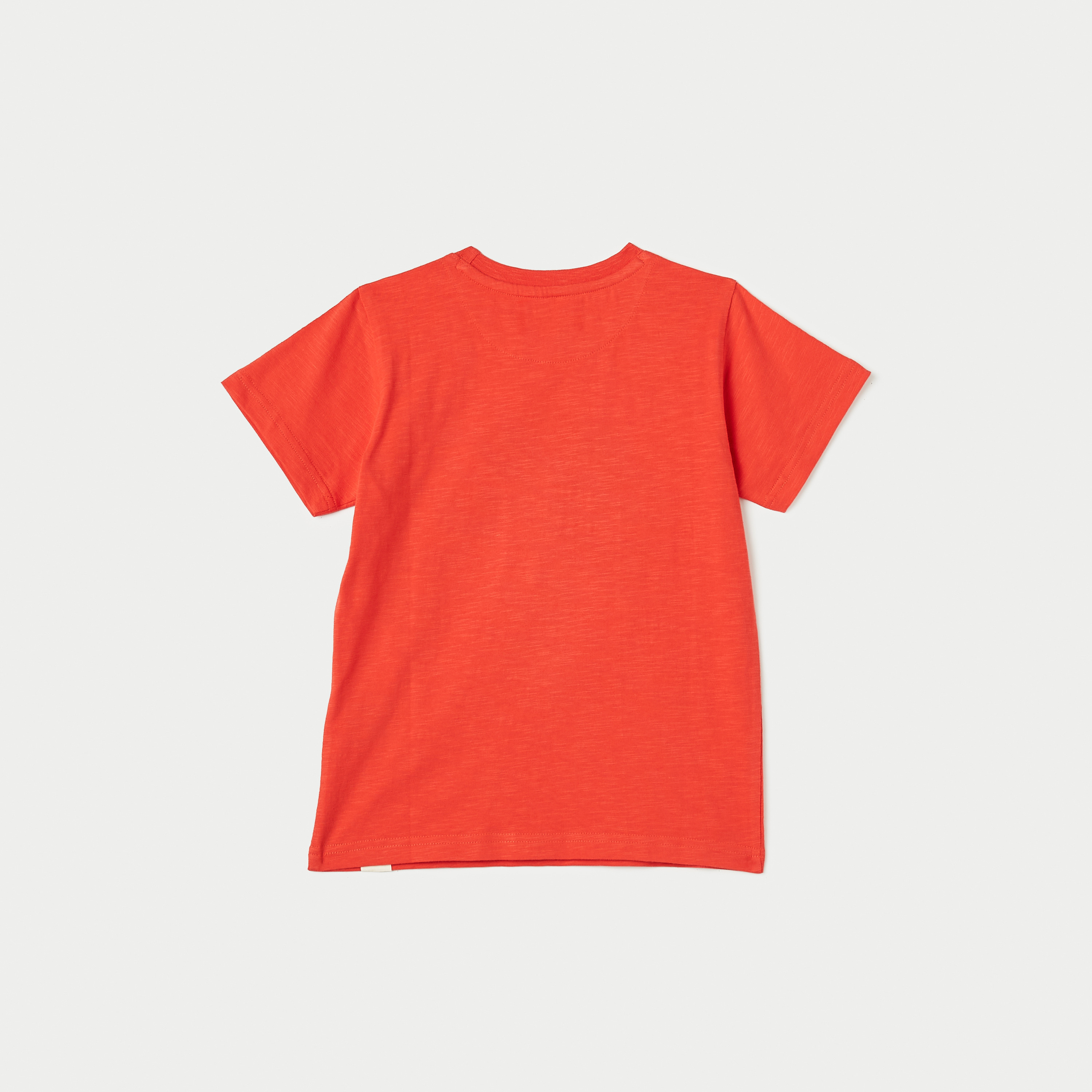 Lee Cooper Graphic Print T-shirt with Crew Neck and Short Sleeves-boys-clothing-tshirtsandpolos-image-3
