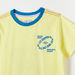 Lee Cooper Logo Print Crew Neck T-shirt with Short Sleeves-T Shirts-thumbnail-1