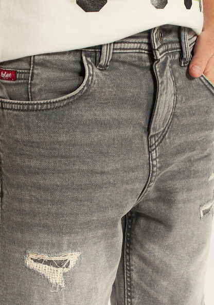 Lee Cooper Boys' Denim Shorts-Shorts-image-4