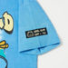 Garfield Print Crew Neck T-shirt with Short Sleeves-T Shirts-thumbnailMobile-3