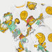 All-Over Garfield Print T-shirt and Shorts Set-Clothes Sets-thumbnail-3
