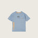 Kappa Printed Crew Neck T-shirt with Short Sleeves-T Shirts-thumbnail-0