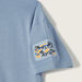Kappa Printed Crew Neck T-shirt with Short Sleeves-T Shirts-thumbnail-2