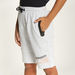 Kappa Printed Shorts with Drawstring Closure and Pockets-Bottoms-thumbnailMobile-2
