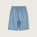 Kappa Logo Print Shorts with Drawstring Closure and Pockets-Shorts-thumbnail-0