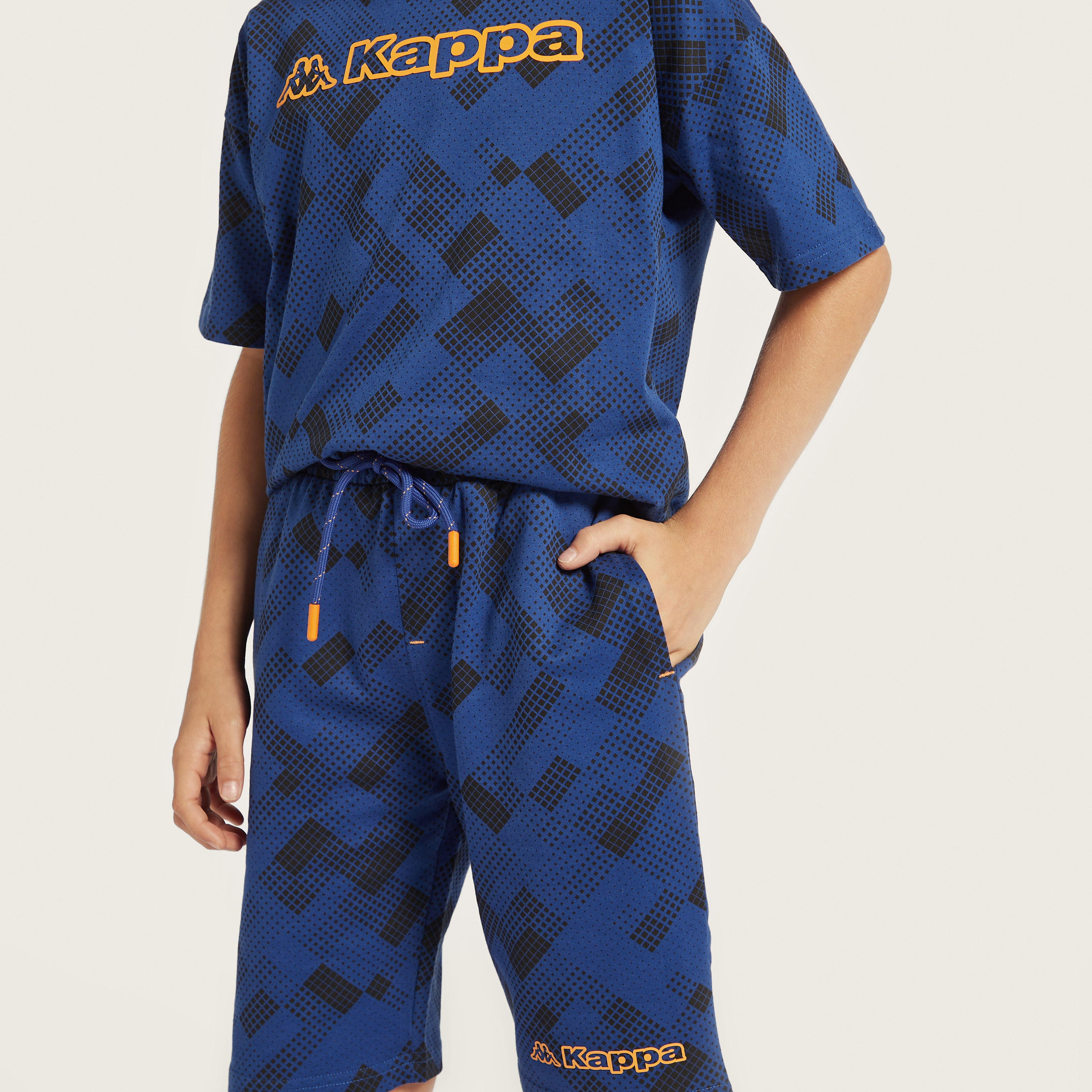 Blue 2025 kappa shorts