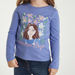 Juniors Embroidered T-shirt with Sequin Detail and Long Sleeves-T Shirts-thumbnailMobile-2