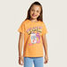 Juniors Graphic Print Round Neck T-shirt-T Shirts-thumbnailMobile-0