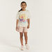 Juniors Embellished T-shirt with Short Sleeves-T Shirts-thumbnailMobile-1