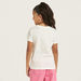 Juniors Graphic Print T-shirt with Short Sleeves-T Shirts-thumbnailMobile-3