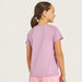 Juniors Butterfly Print T-shirt with Round Neck and Short Sleeves-T Shirts-thumbnailMobile-3