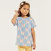 Juniors All-Over Butterfly Print T-shirt with Short Sleeves-T Shirts-thumbnail-0