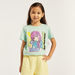 Juniors Graphic Print T-shirt with Short Sleeves-T Shirts-thumbnailMobile-0