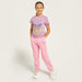 Juniors Butterfly Print Joggers with Drawstring Closure and Pockets-Joggers-thumbnailMobile-0