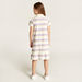 Juniors Striped Polo Dress with Short Sleeves-Dresses%2C Gowns and Frocks-thumbnailMobile-3