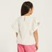 Juniors Solid Top with Flutter Sleeves-Blouses-thumbnailMobile-3