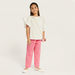 Juniors Solid Jeans with Button Closure and Pockets-Jeans and Jeggings-thumbnail-0
