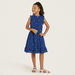 Juniors Ruffled Sleeveless Dress-Dresses%2C Gowns and Frocks-thumbnail-1