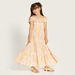 Juniors All-Over Print Off Shoulder Tiered Maxi Dress with Ruffle Detail-Dresses%2C Gowns and Frocks-thumbnail-1