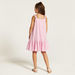 Juniors Striped Sleeveless Dress with Ruffles-Dresses%2C Gowns and Frocks-thumbnailMobile-3