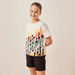 XYZ All-Over Abstract Print T-shirt with Drop Sleeves and Round Neck-T Shirts-thumbnailMobile-0