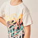 XYZ All-Over Abstract Print T-shirt with Drop Sleeves and Round Neck-T Shirts-thumbnailMobile-2