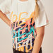 XYZ All-Over Abstract Print T-shirt with Drop Sleeves and Round Neck-T Shirts-thumbnail-4